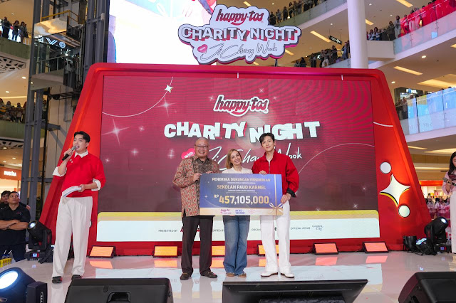 Aksi Nyata! Happytos Hadirkan Ji Chang Wook, Bangun 2 Sekolah di Kupang Lewat Kampanye“One Bite, One Dream”