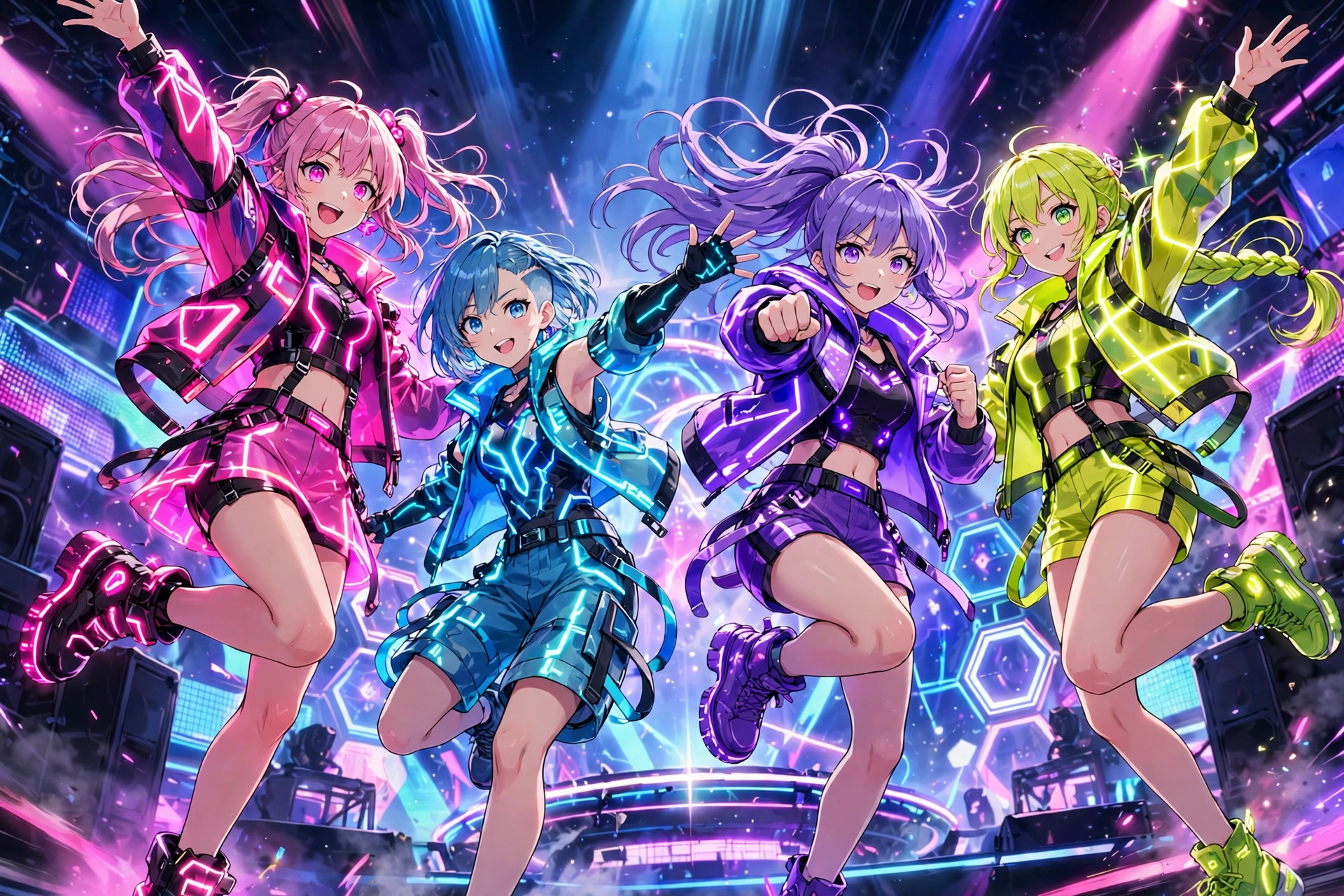 A2O LITE's Music Bank NEON Outfit Change Sparks Heated Debate Among Netizens