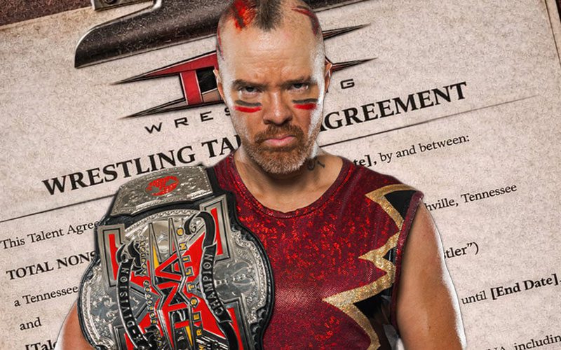Amazing Red Signs With TNA After Shock X-Division Title Win at Bound For Glory