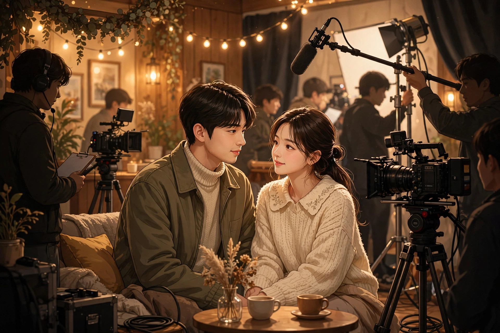 Watch: Kim Ji Yeon and Park Seo Ham’s Heart-Fluttering Behind-the-Scenes Moments From “Dive Into You” Episodes 5–6