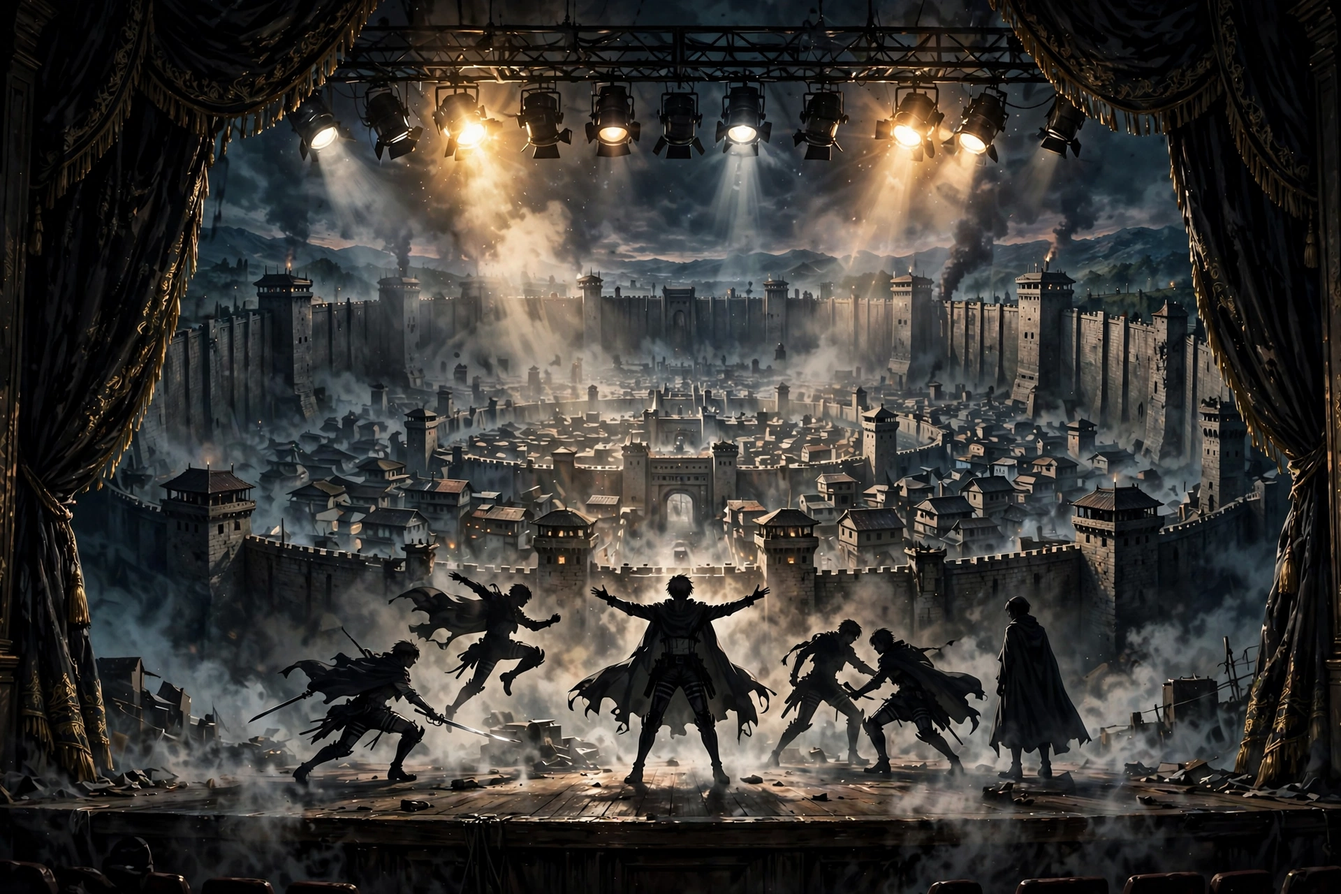 Attack on Titan Musical Announces World Tour Starting in Singapore Next April