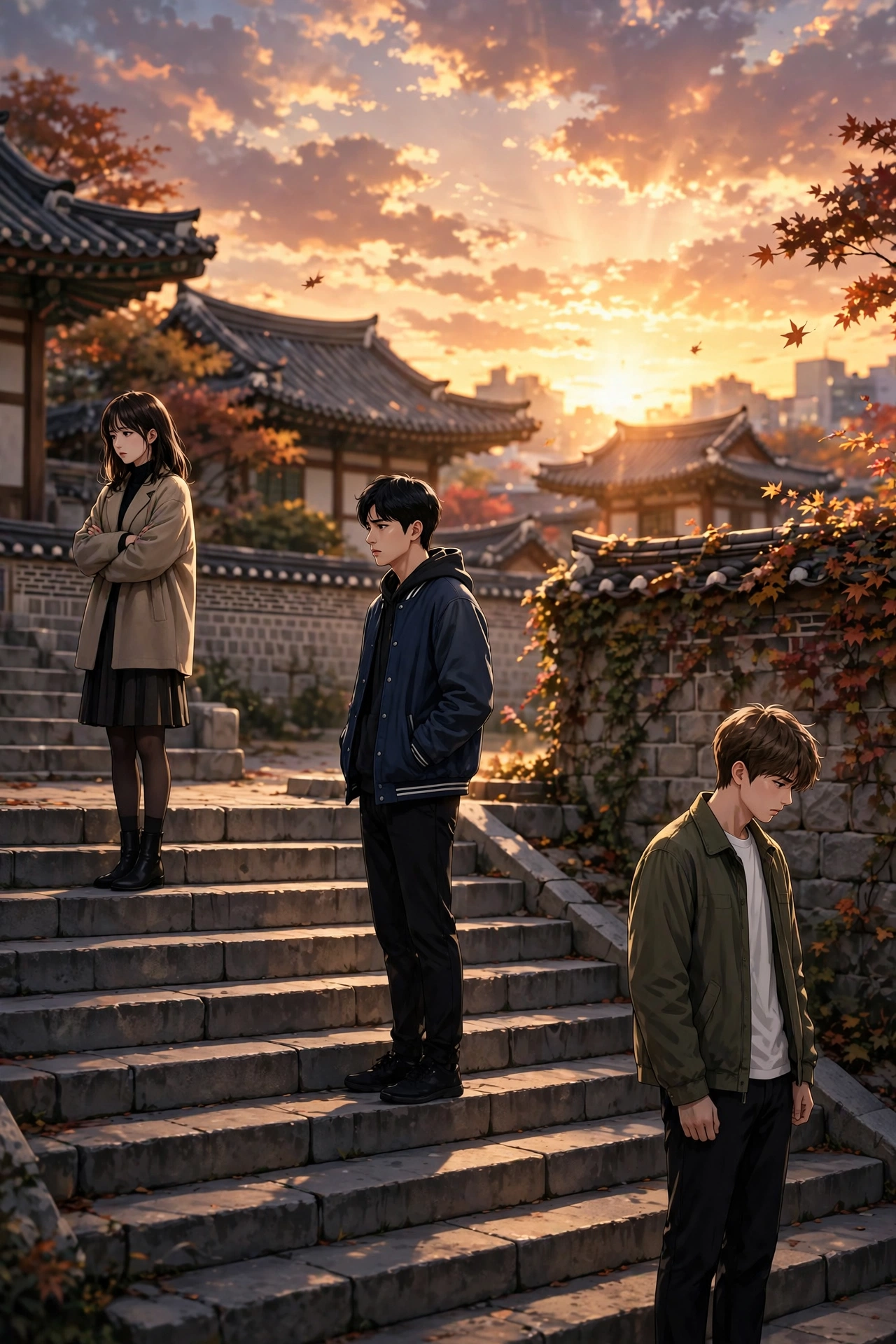 Between Steps: Im Jin Hyo Stirs Trouble Between Kim So Hyun and Choo Young Woo in New Stills