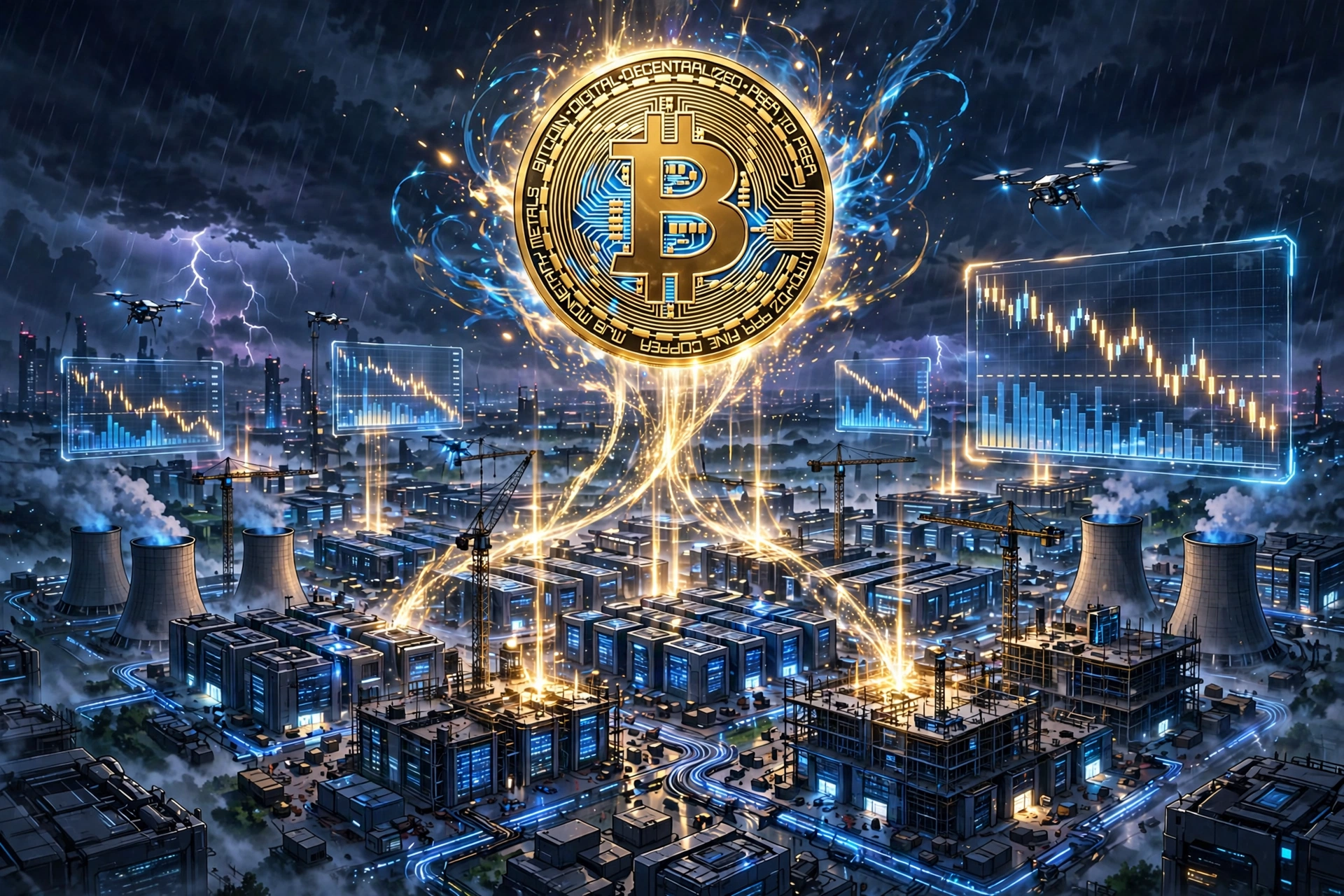 Bitcoin Holds Below $80,000 as AI Buildout Draws Investor Capital and Fed Meeting Begins