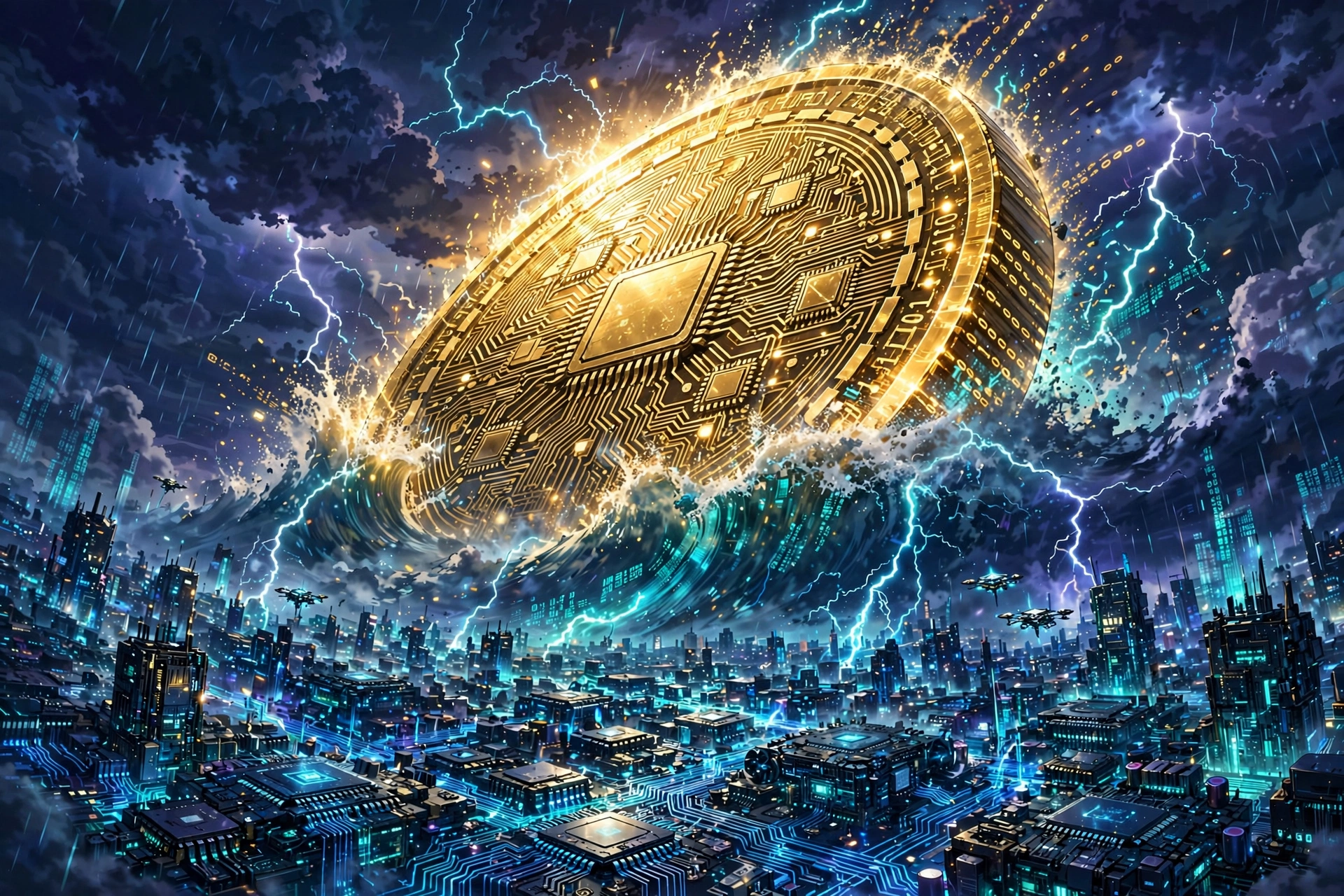 Bitcoin’s Price Is as Jumpy as Nvidia’s and Eight Times More Turbulent Than the Euro