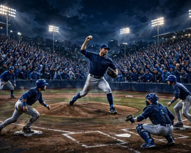 Brewers Survive Wild 9th Inning, Beat Rays 3-2 in World Series Game 1