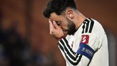 Bruno Fernandes Rounds on Michael Carrick After Manchester United's 4-1 Champions League Humiliation at Como