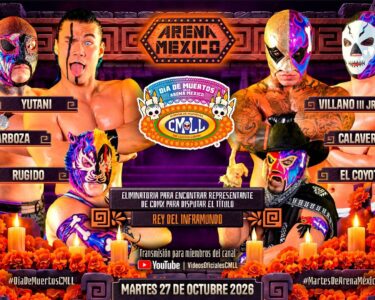 CMLL Día De Muertos Results (10/27/2026): Esfinge Wins Mexican Heavyweight Title, Calavera Jr. I Reaches Rey del Inframundo Final
