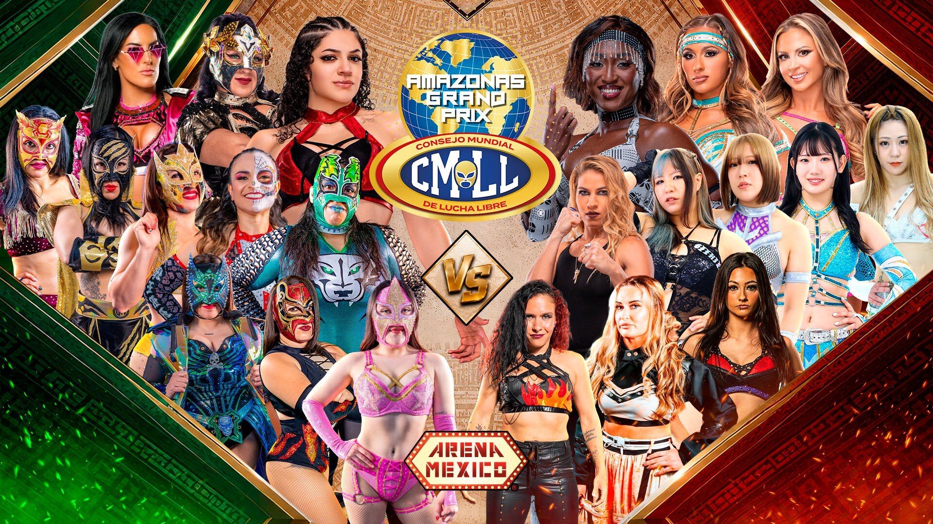 CMLL Grand Prix Results (10/23/2026): Team CMLL Wins Amazonas Grand Prix as Skadi Pins Megan Bayne