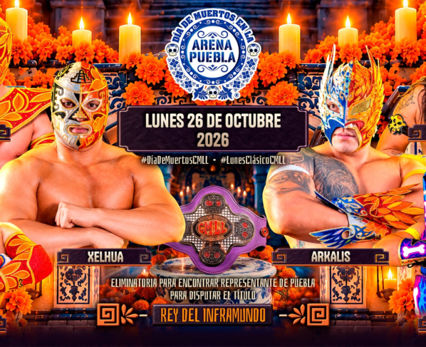 CMLL Lunes Clásico Results (10/26/2026): Xelhua Advances to the Rey del Inframundo Finals