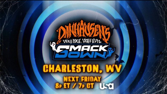 Danhausen to Host Halloween-Week WWE SmackDown on October 30 in Charleston