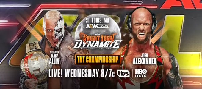 Darby Allin to Defend TNT Title Against Josh Alexander at AEW Fright Night Dynamite