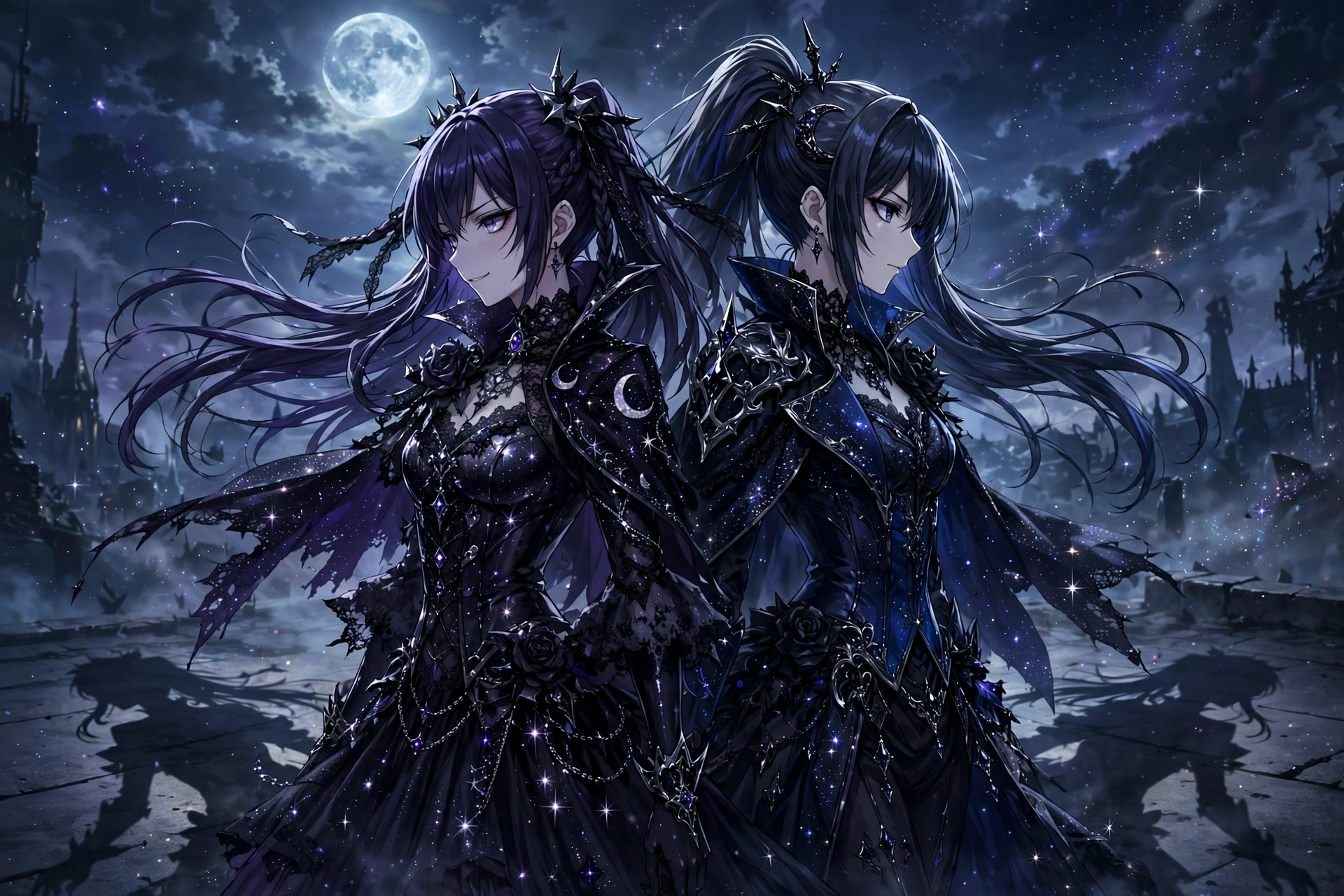 Dual Shadow Precure Villain Heroines Spinoff TV Anime Announced for 2027 With Original Story