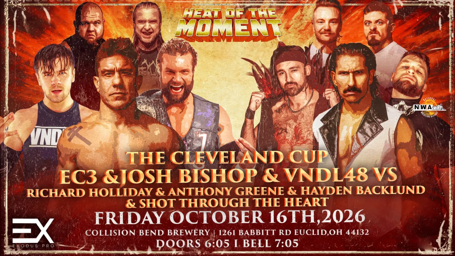 Exodus Pro Heat Of The Moment Results (10/16): LJ Cleary Retains, Women's Title Descends Into Chaos