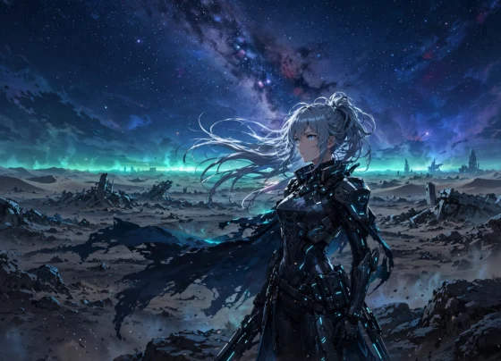 Expelled from Paradise Sequel Film Trailer Reveals Theme Song Beyond the Night