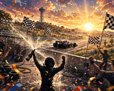 F1 Readies Antonelli's Title Champagne In Austin: The Race Of A Champion Who Isn't Champion Yet