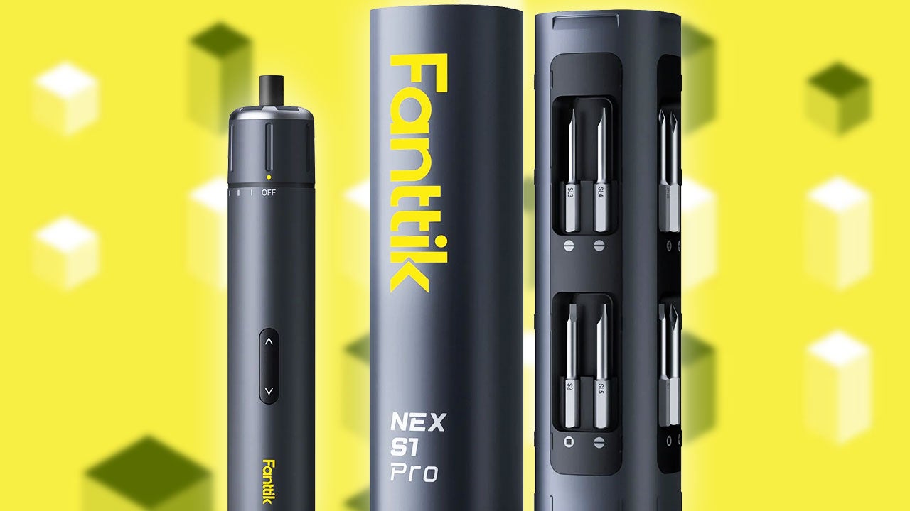 Fanttik S1 Pro Precision Electric Screwdriver Drops to $35 — A Steal for PC Builders and Modders