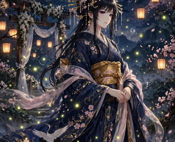 Firefly Wedding Anime Casts Kanon Amane as Courtesan Yukari