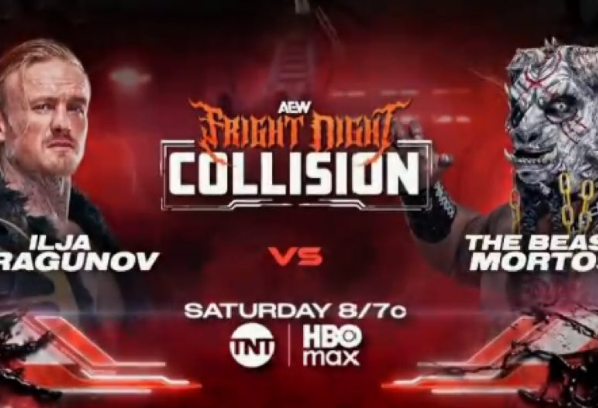 Ilja Dragunov vs The Beast Mortos, The Cut vs The Conglomeration Set for AEW Fright Night Collision