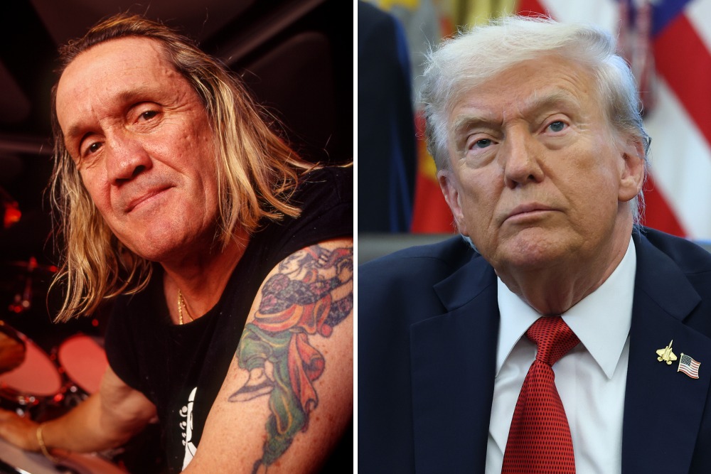 Iron Maiden's Nicko McBrain Rejected Trump's Golf Invite: "He and His Cronies Should Be Put in Jail"