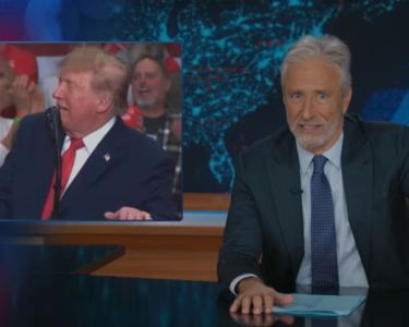 Jon Stewart Trolls Trump's Nicki Minaj Fixation: ‘He's Like Yogi Bear Floating Towards a Pie’
