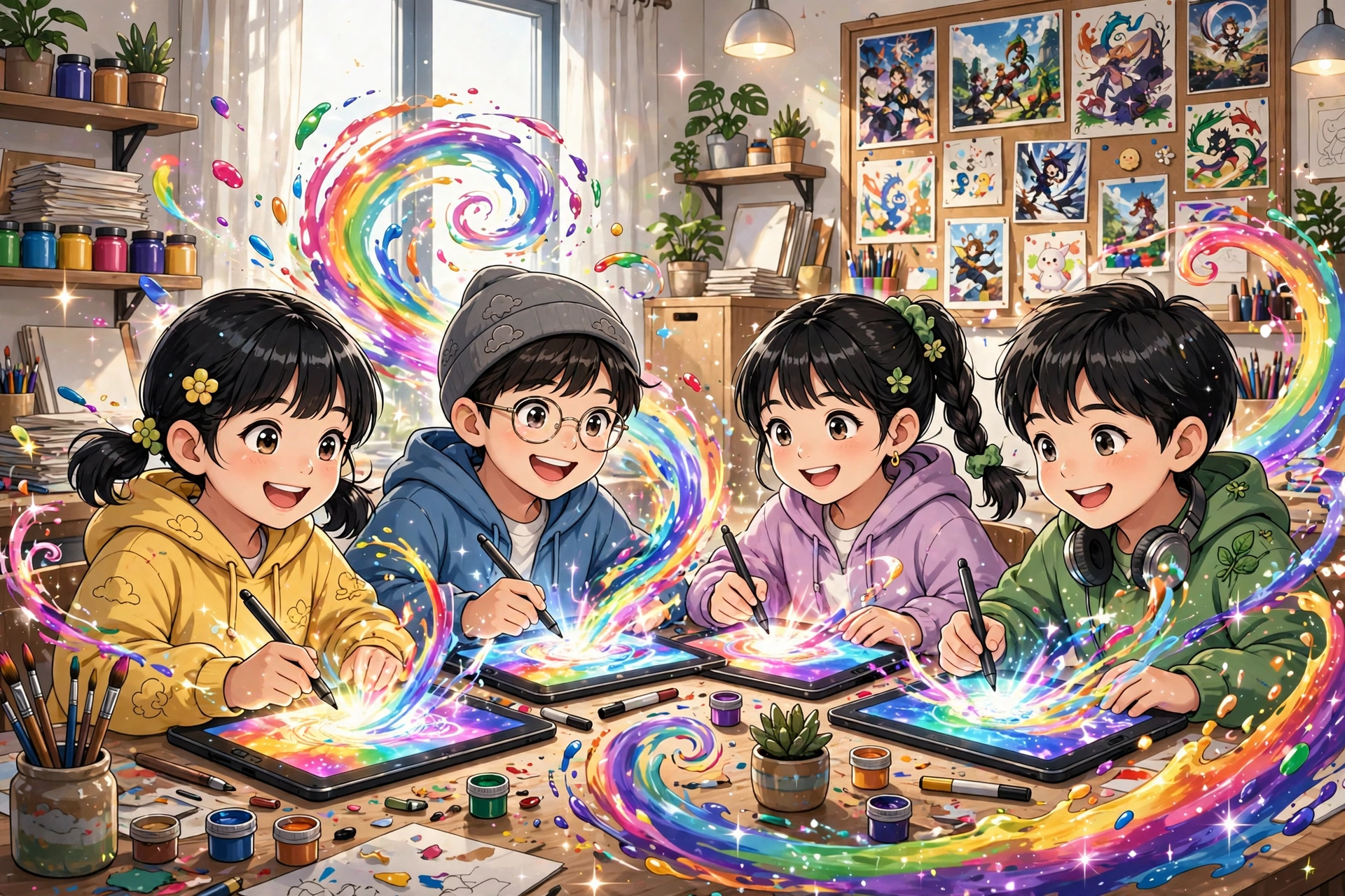 Korea Holds 1st AI Creative Contest for Children to Make Webtoons, Stories and Songs
