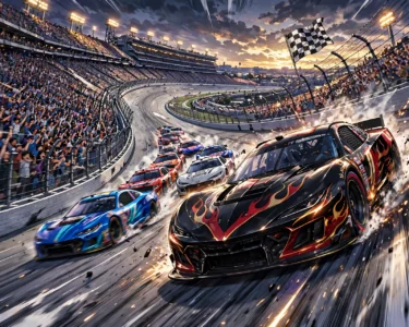 Kyle Larson Extends Chase Points Lead With First NASCAR Win at Talladega After Last-Lap Scramble