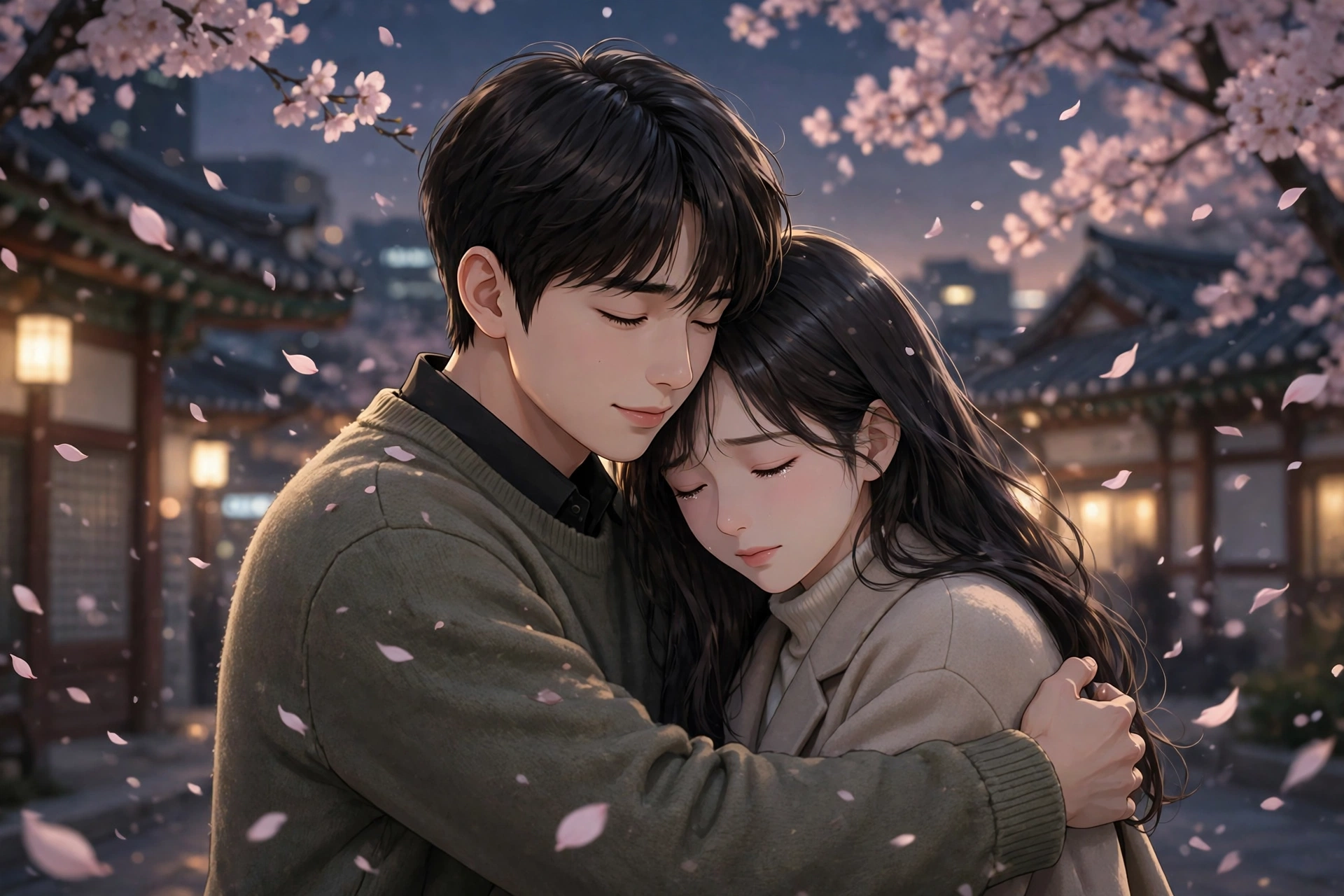 Lee Yi Dam comforts Kang Hoon with a warm hug in emotional drama scene