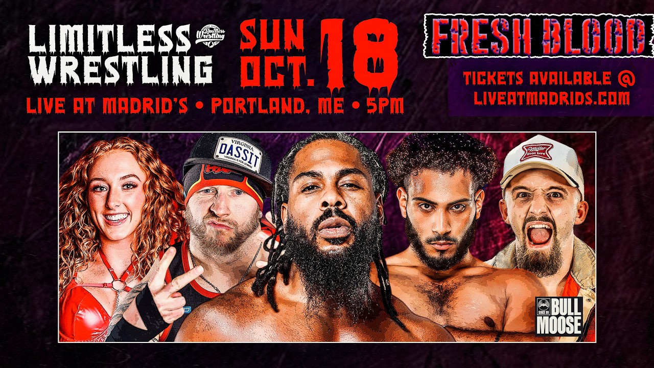 Limitless Fresh Blood Results (10/18): Kris Statlander Headlines, Donovan Dijak Wins