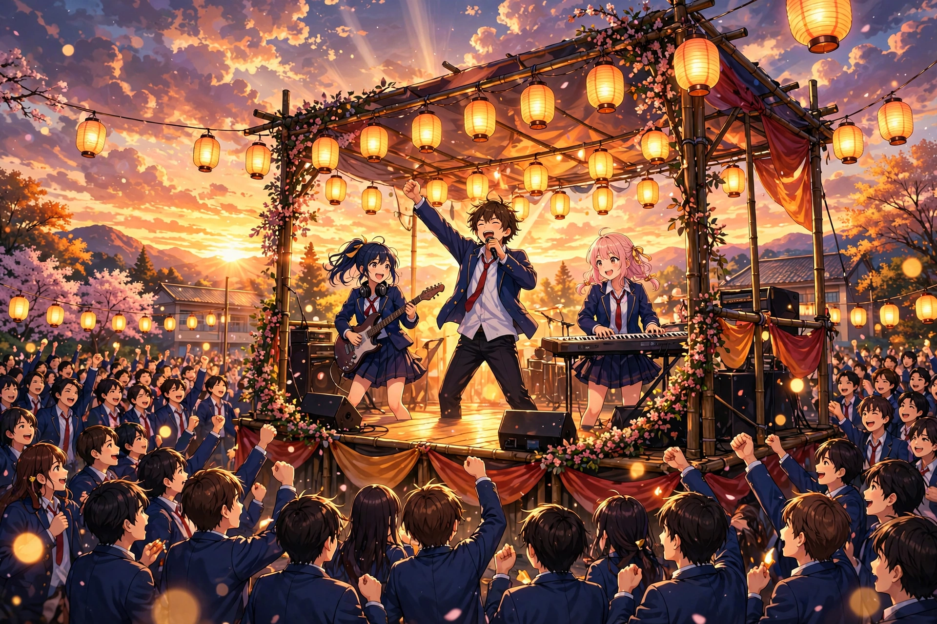 Live-Action High School Family Film's New Clip Shows Festival Concert With Original Song Kizuna