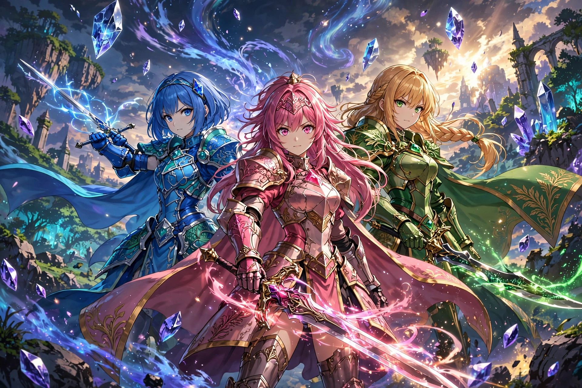 Magic Knight Rayearth and Sasaki and Peeps Season 2 Reveal English Dub Debuts and Casts