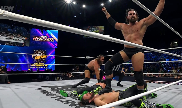 Mark Davis & Jake Doyle Squash Young Bucks on AEW Dynamite, Earn Tag Title Shot