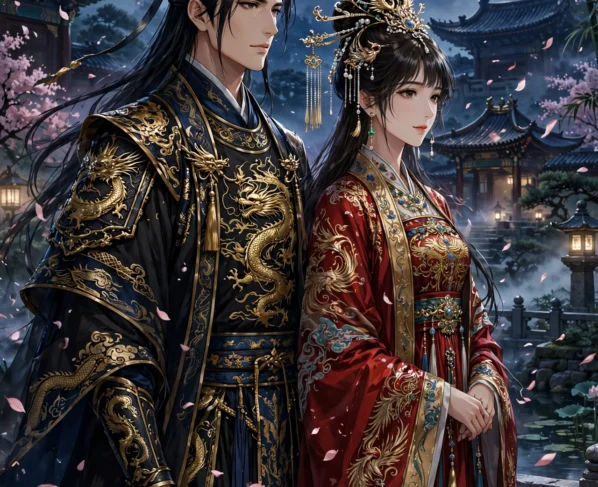 Matsurika Kanriden TV Anime Casts Takuya Sato and Hiyori Kono as Emperor and Empress