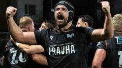 Ospreys Thump Dragons on Return to St Helen's With Five-Try Bonus-Point Win