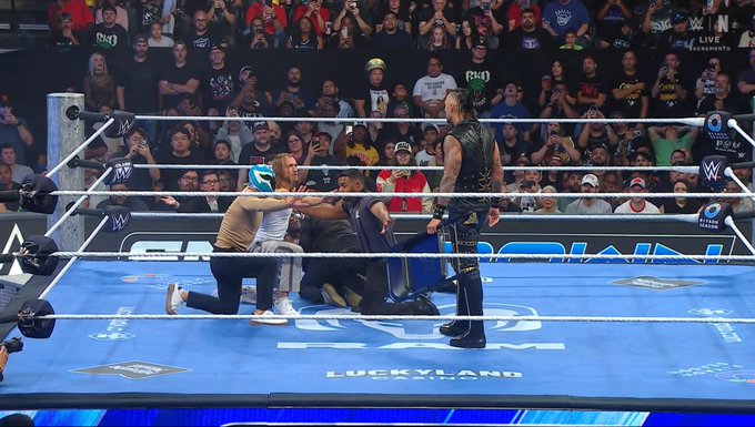 R-Truth vs. Damian Priest Ends in Referee Stoppage on 10/16 WWE SmackDown, Fraxiom Makes the Save