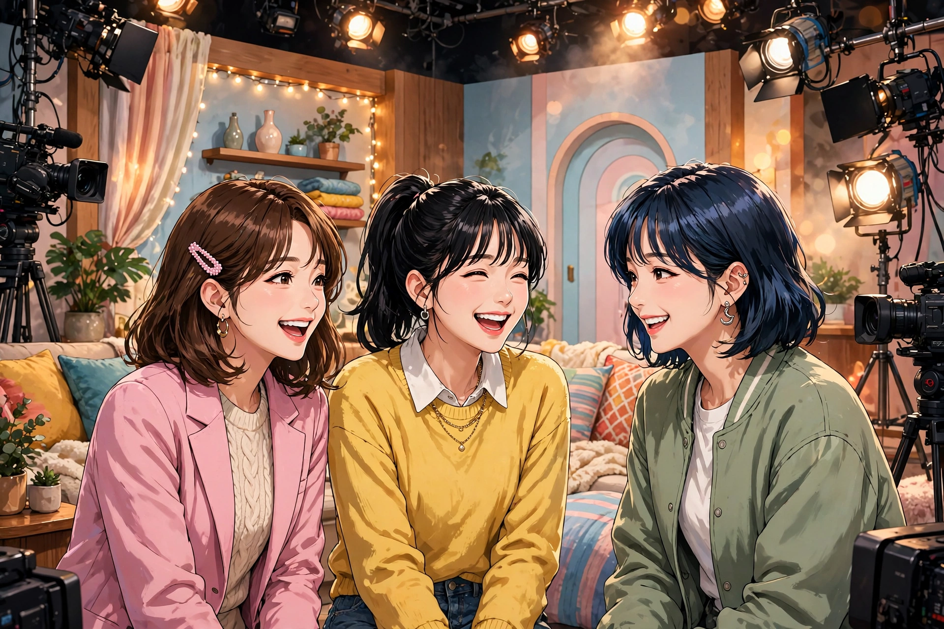 Rebooting Today Sitcom Jung Eun Chae Jang Do Yeon Yuri