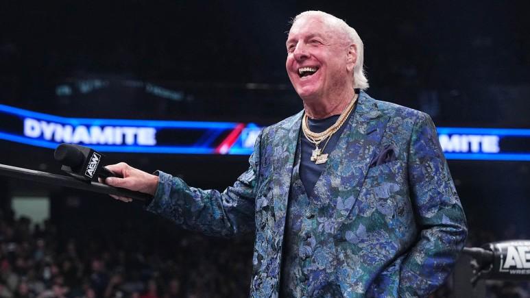 Ric Flair Praises Tony Khan: 'He's a Nice Guy… I Work for Him and I Don't Do Anything'