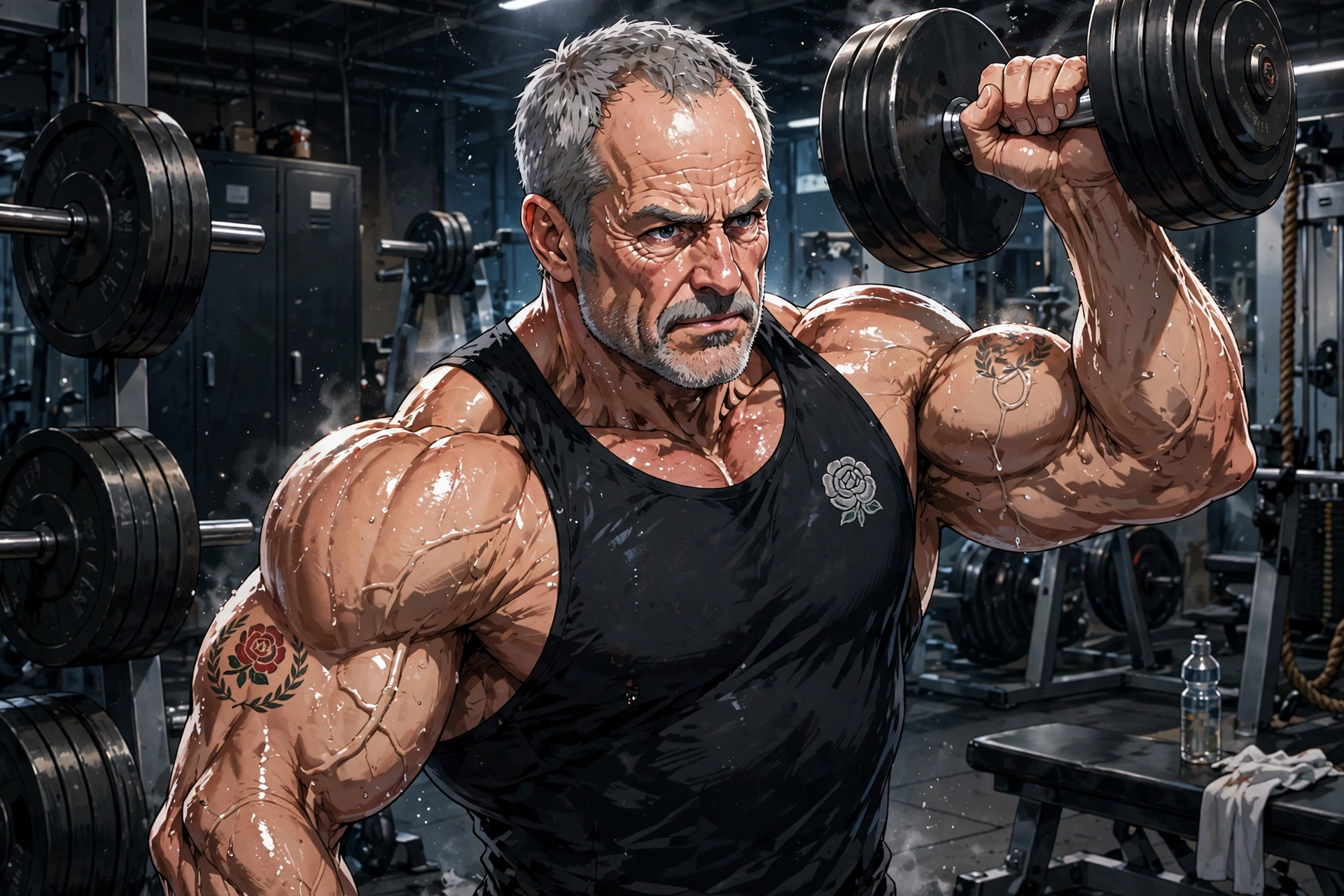 Rugby World Cup winner turned bodybuilder at 50