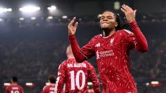 'Ruthless' Rio Ngumoha, 18, Becomes Youngest Liverpool Player With a Champions League Assist in 4-3 Villarreal Thriller