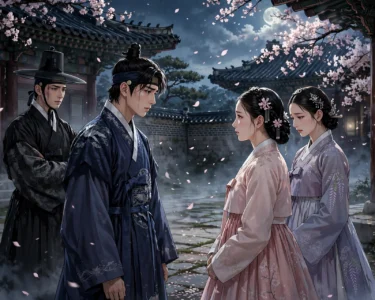 Seo Kang Jun, Ahn Eun Jin, Lee Joo Ahn and Jo Aram in A Love Other Than Yours