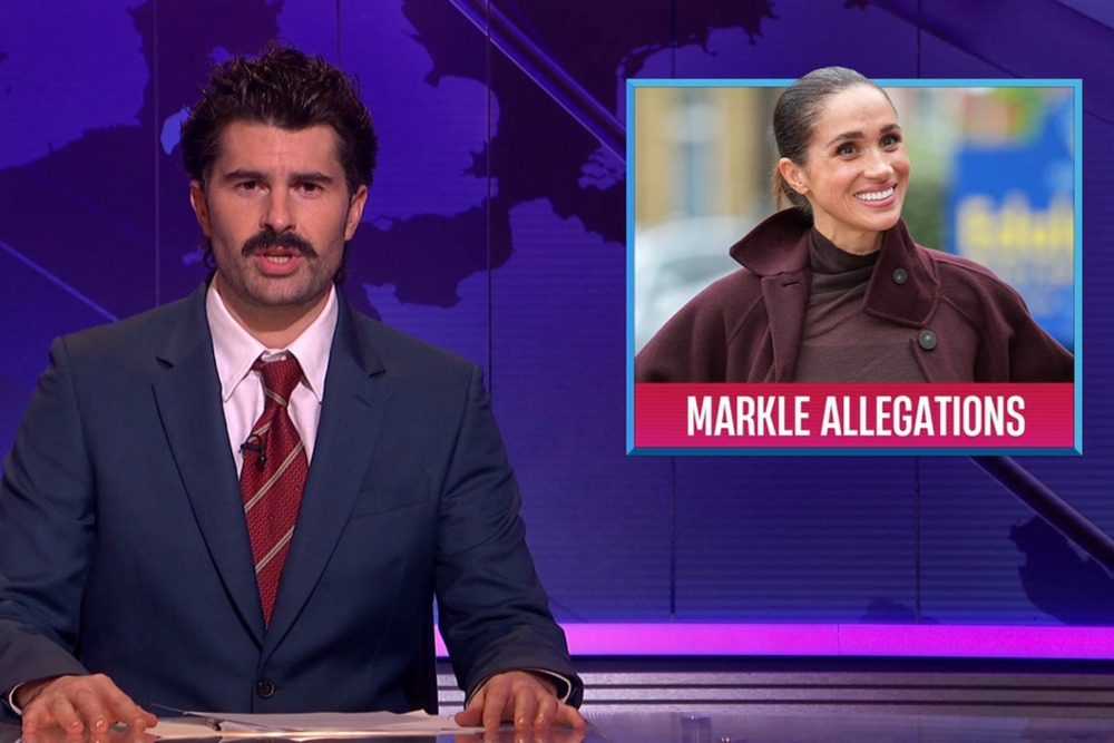 SNL U.K. Weekend Update Tackles Meghan Markle Dad Allegations, James Bond Auditions and Glee Reboot