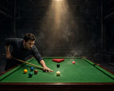 Snooker top-16 battle illustration