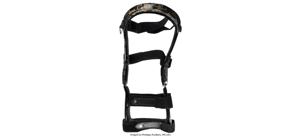 'Stone Cold' Steve Austin's Circa 1999 Match-Worn, Signed Knee Brace Sells For $225,700