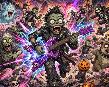 Stupid Never Dies Is a Pop-Punk Action Game Where the World's Weakest Zombie Attacks, Attacks