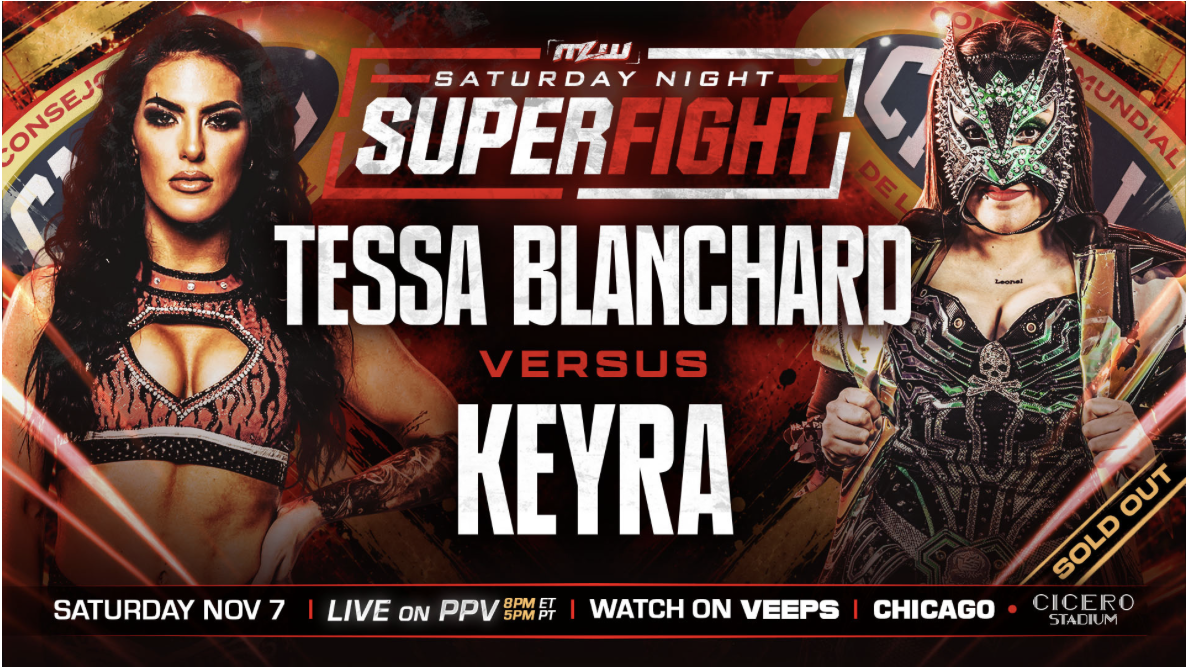 Tessa Blanchard to Face Keyra in MLW Debut at Saturday Night SuperFight on November 7