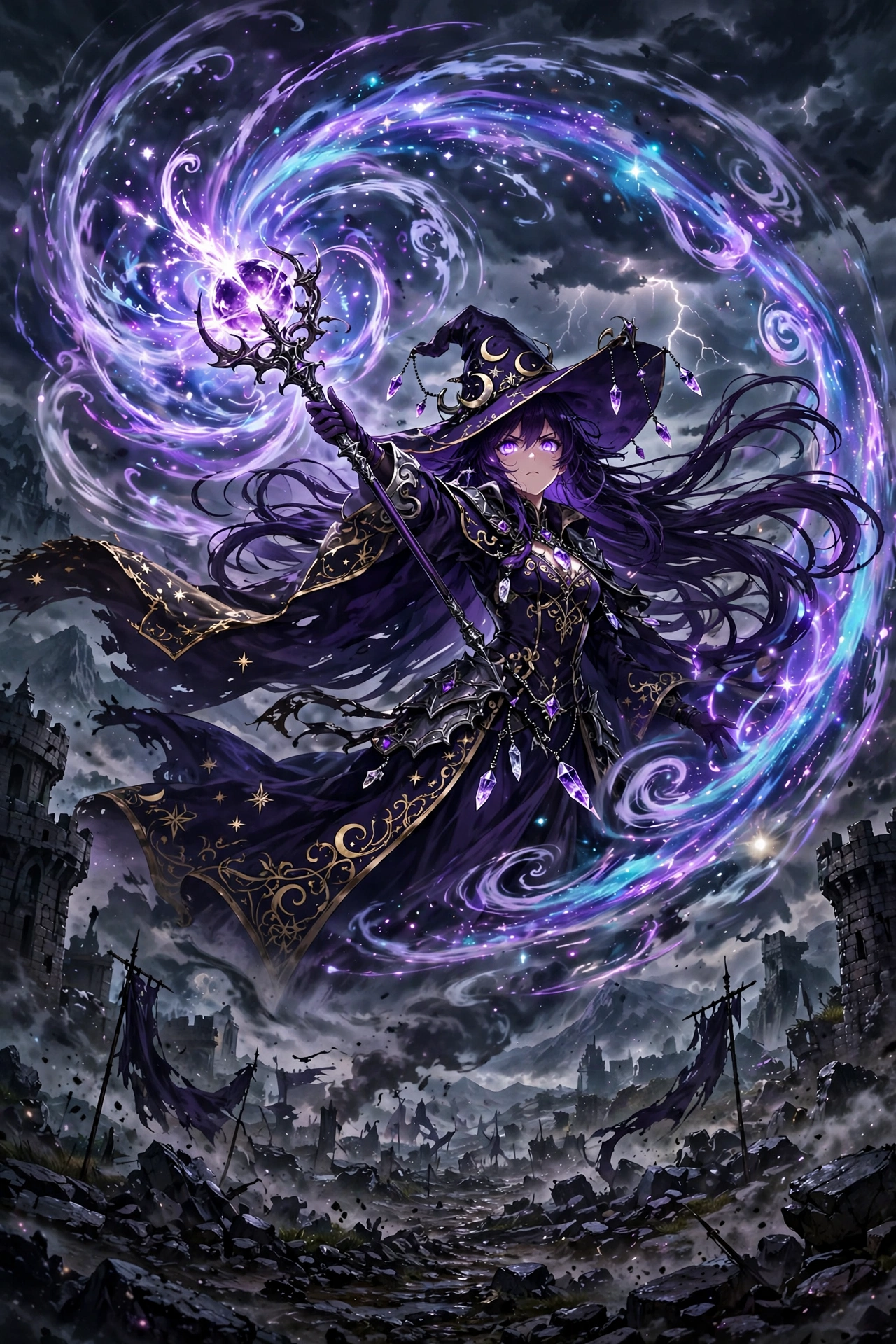The World's Strongest Witch Anime Casts Yukana, Azusa Tadokoro