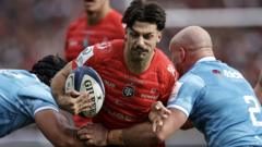Toulouse Edge Exeter in Champions Cup Classic After Red Card and Last-Gasp Slade Miss