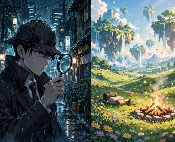 Tsukaku Tantei Tsutenji Natsume and Isekai Yurutto Survival Seikatsu Manga Both End