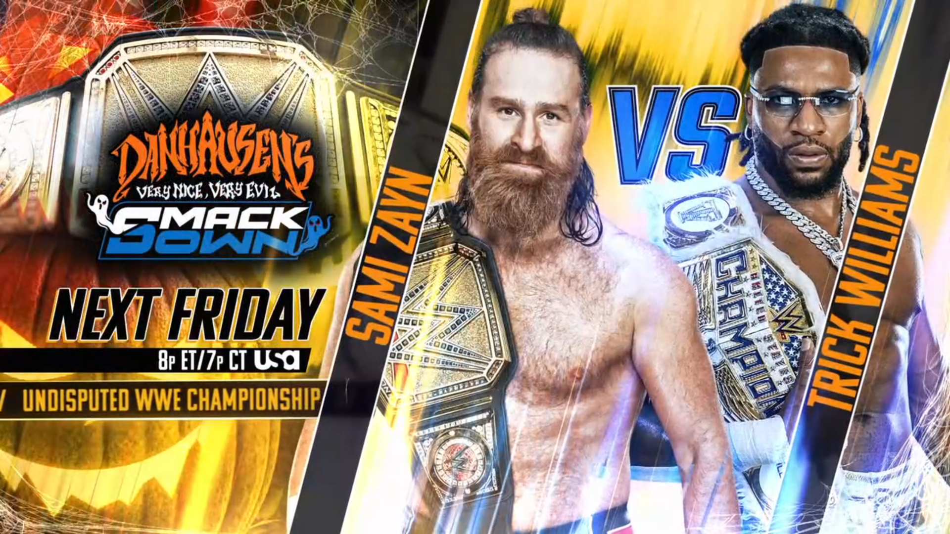 Two Title Matches Added to October 30 WWE SmackDown: Sami Zayn vs Trick Williams, Chelsea Green vs Nikki Bella