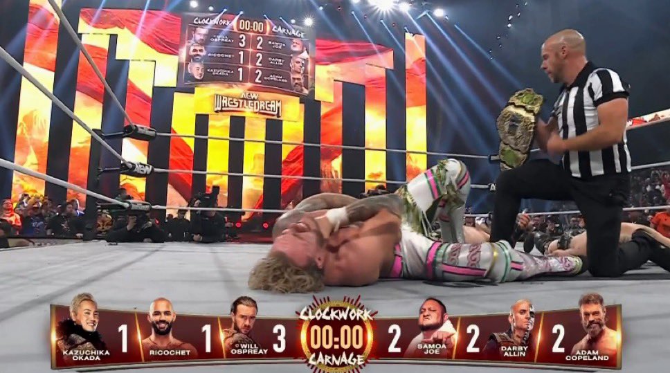 Will Ospreay Proud of 'Daring to Try Something New' After Winning Clockwork Carnage at AEW WrestleDream