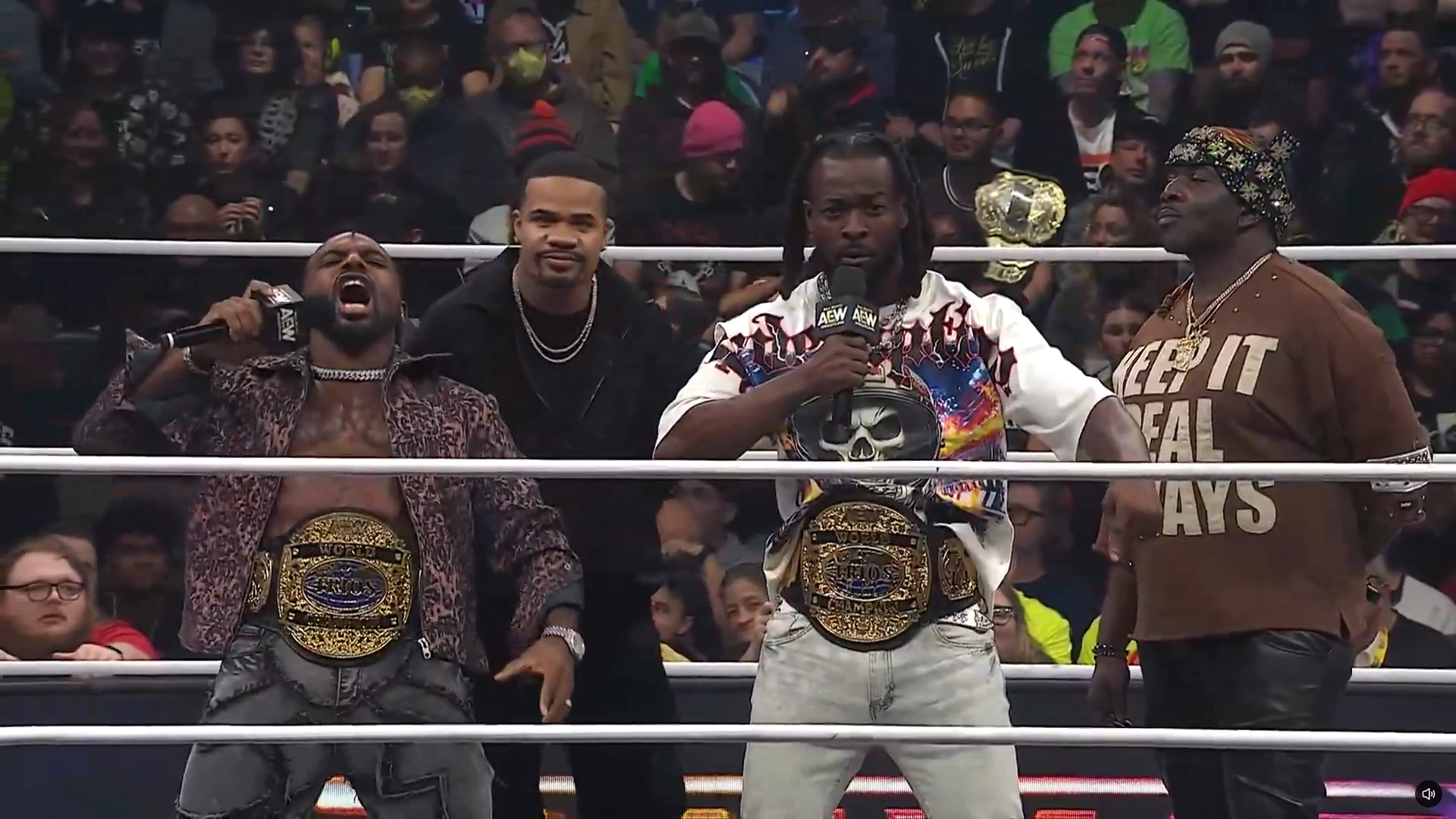 Will Ospreay "So Happy" The New Level Are Part of the AEW Team After Trios Title Run